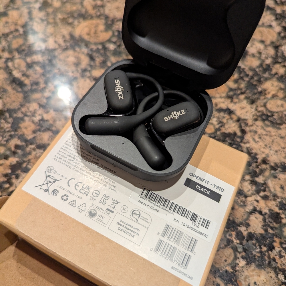 Shokz Open Fit - Black